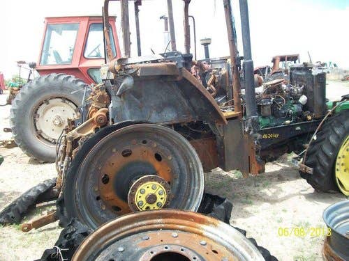 2000 Used John Deere 7810 Tractor parts.