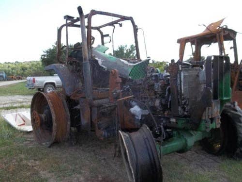2003 Used John Deere 7810 Tractor parts.