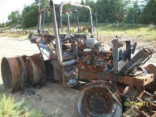 Used John Deere 7810 Tractor parts.