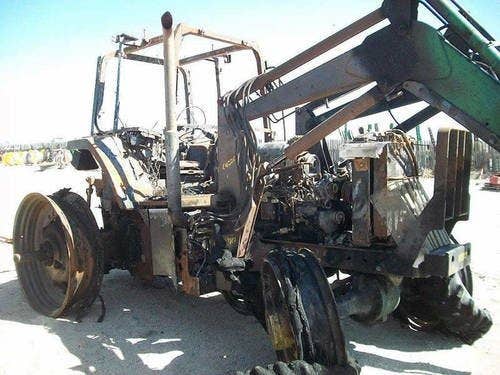 Used John Deere 7810 Tractor parts.