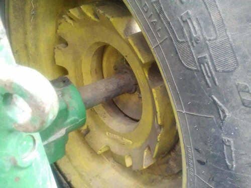 Used John Deere 7810 Tractor parts.
