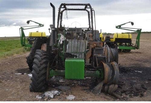 Used John Deere 7810 Tractor parts.