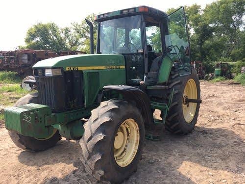 Used John Deere 7810 Tractor parts.