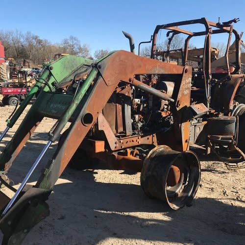 Used John Deere 7810 Tractor parts.