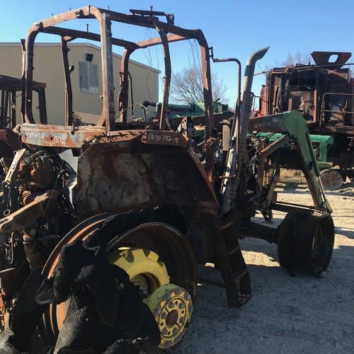 Used John Deere 7810 Tractor parts.
