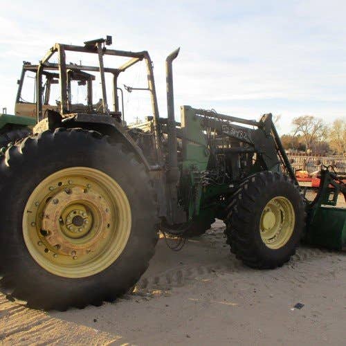 2004 Used John Deere 7810 Tractor parts.