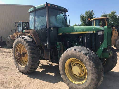 Used John Deere 7810 Tractor parts.