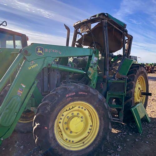 Used John Deere 7810 Tractor parts.