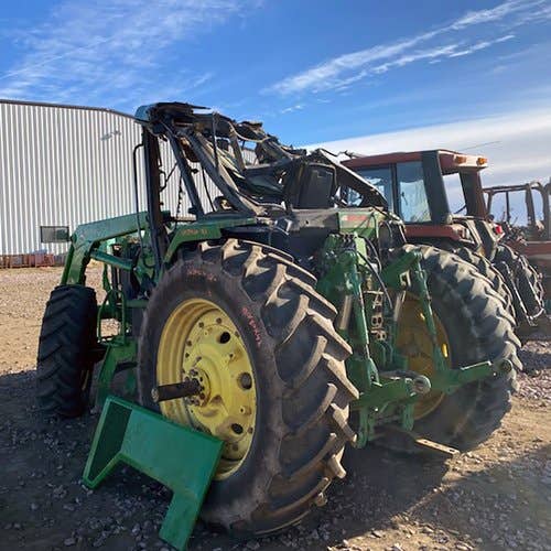 Used John Deere 7810 Tractor parts.