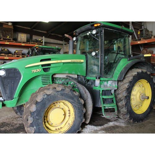 2007 Used John Deere 7830 Tractor parts.