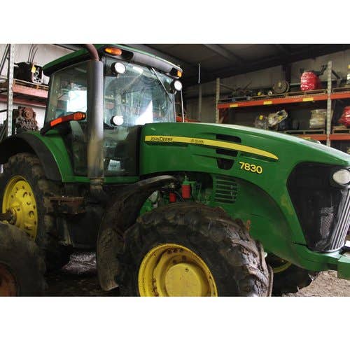 2007 Used John Deere 7830 Tractor parts.