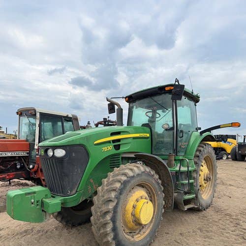 Used John Deere 7830 Tractor parts.