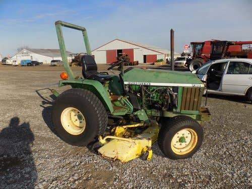 Used John Deere 790 Tractor parts.