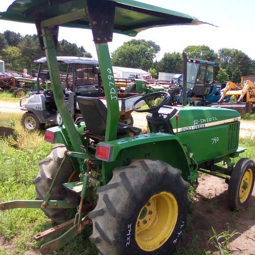 Used John Deere 790 Tractor parts.