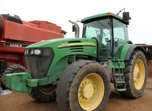 Used John Deere 7920 Tractor parts.