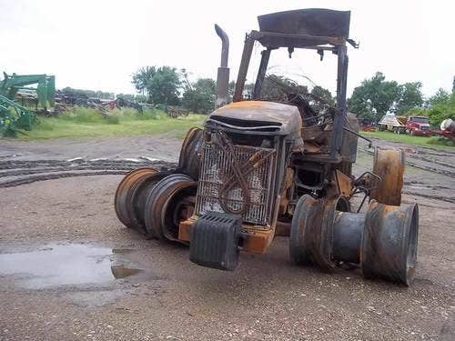 Used John Deere 8100 Tractor parts.