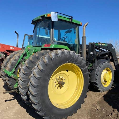 1996 Used John Deere 8100 Tractor parts.