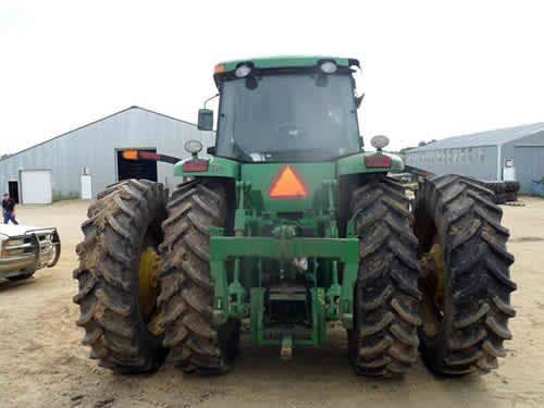 Used John Deere 8120 Tractor parts.