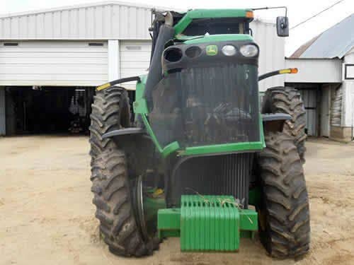Used John Deere 8120 Tractor parts.