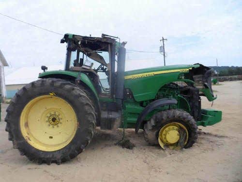 Used John Deere 8120 Tractor parts.