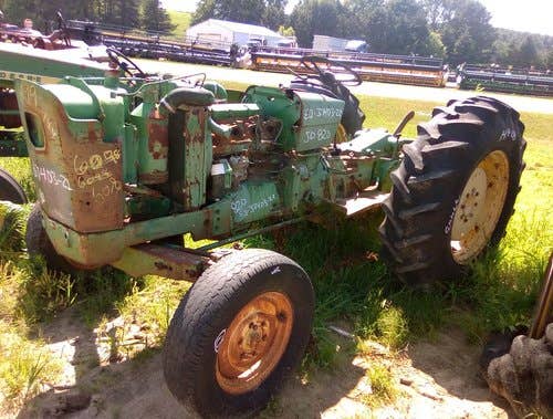 Used John Deere 820 Tractor parts.