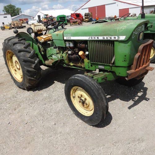 Used John Deere 820 Tractor parts.