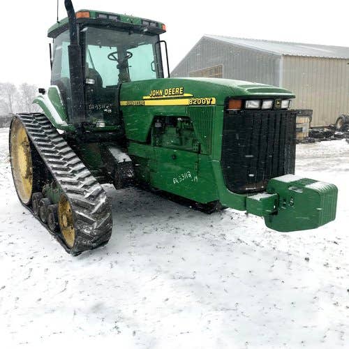 Used John Deere 8200T Tractor parts.