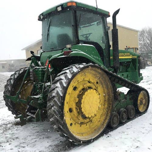 Used John Deere 8200T Tractor parts.
