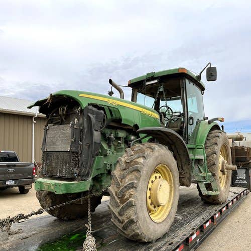 Used John Deere 8220 Tractor parts.