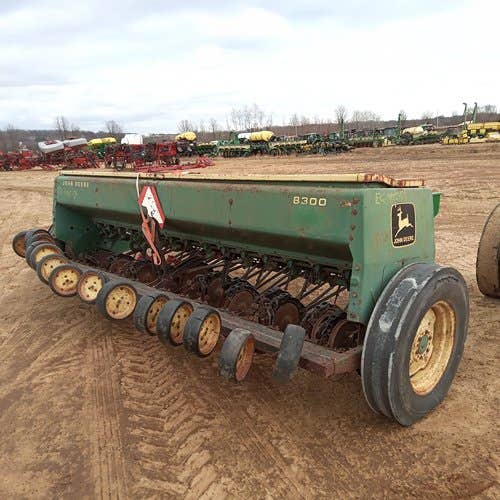 Used John Deere 8300 Drill parts.