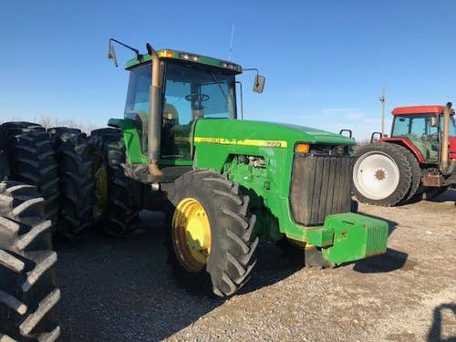 Used John Deere 8300 Tractor parts.