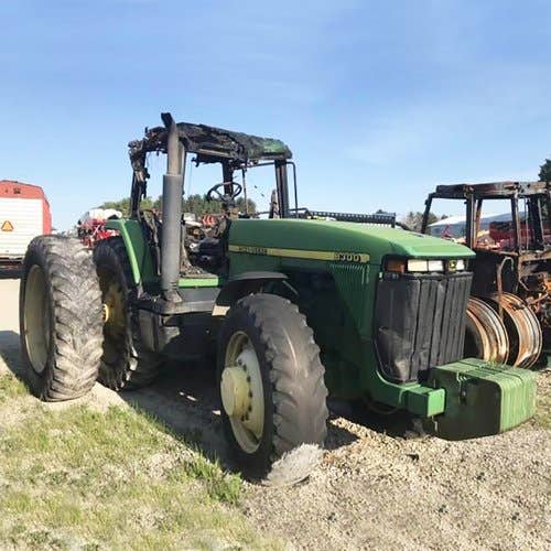 Used John Deere 8300 Tractor parts.