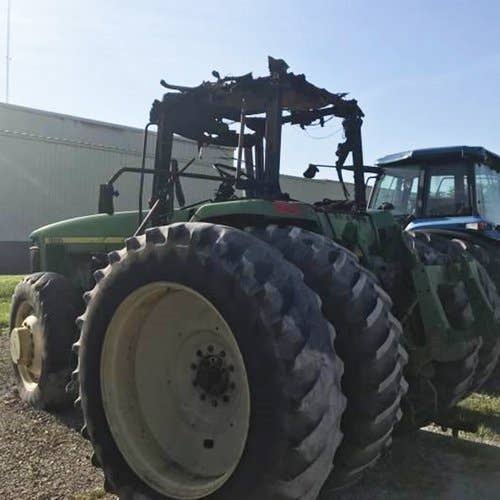 Used John Deere 8300 Tractor parts.