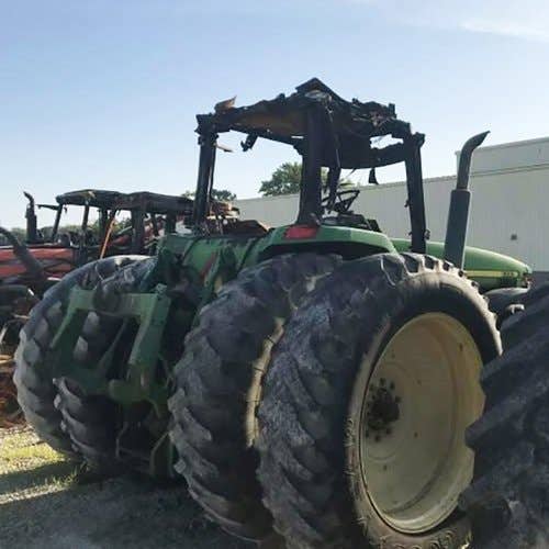 Used John Deere 8300 Tractor parts.