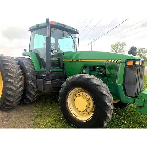 Used John Deere 8300 Tractor parts.