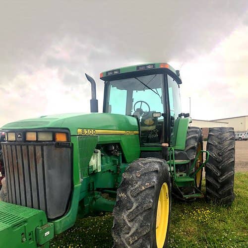 Used John Deere 8300 Tractor parts.