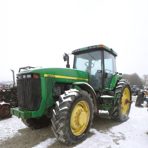 Used John Deere 8300 Tractor parts.