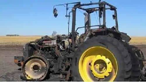 2009 Used John Deere 8330 Tractor parts.