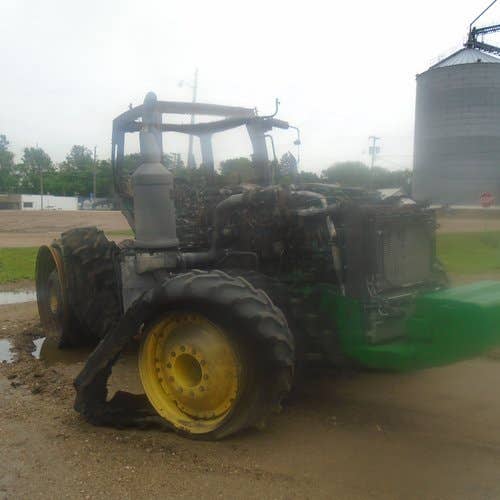 Used John Deere 8345R Tractor parts.