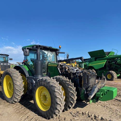 Used John Deere 8370R Tractor parts.