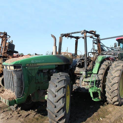 1995 Used John Deere 8400 Tractor parts.