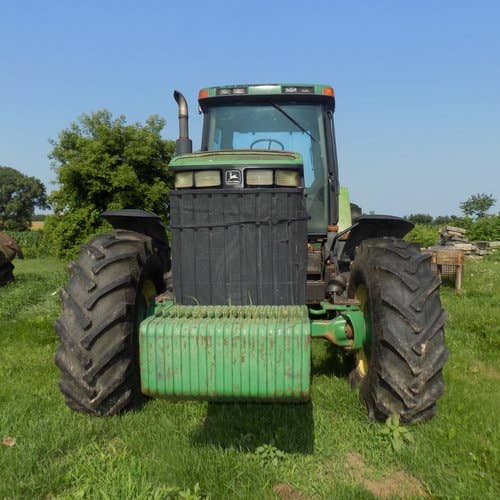 Used John Deere 8400 Tractor parts.