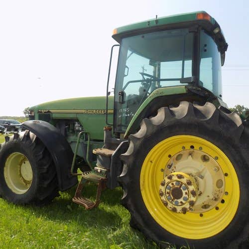 Used John Deere 8400 Tractor parts.