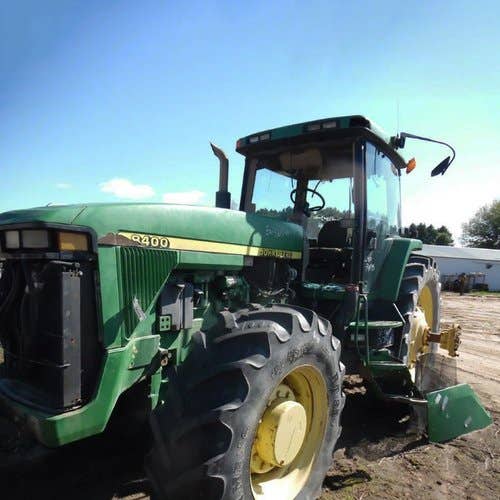 1999 Used John Deere 8400 Tractor parts.