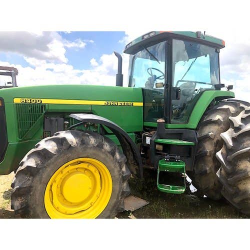 Used John Deere 8400 Tractor parts.