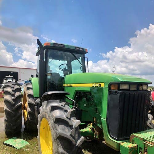 Used John Deere 8400 Tractor parts.