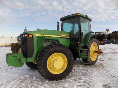 Used John Deere 8410 Tractor parts.