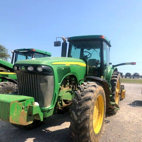 Used John Deere 8420 Tractor parts.