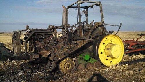 2005 Used John Deere 8420T Tractor parts.