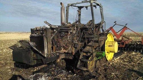 2005 Used John Deere 8420T Tractor parts.